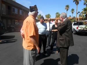 Veterans Village room dedication with Mayor Carolyn and Oscar Goodman
