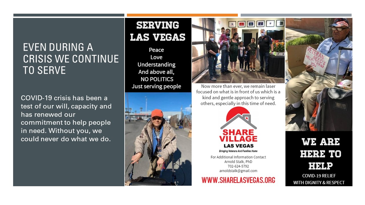 SHARE VILLAGE LAS VEGAS – Bringing Veterans And Families Home