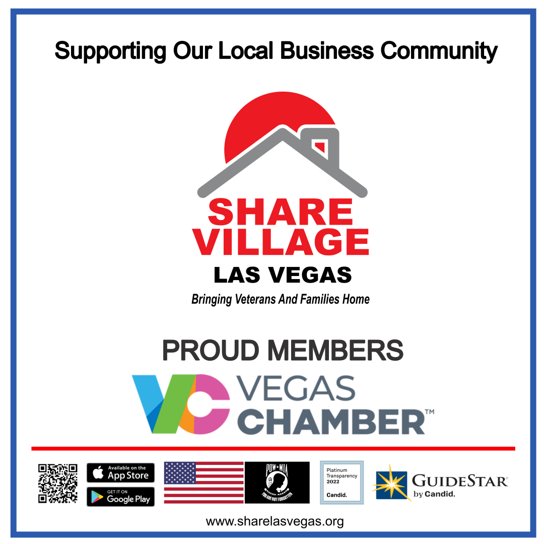 SHARE VILLAGE LAS VEGAS – Bringing Veterans And Families Home