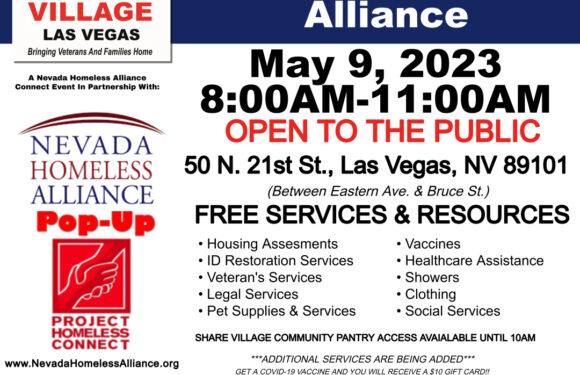 SHARE Village Las Vegas Partners with Nevada Homeless Alliance to Provide Free On-Site Support at Pop-Up Resource Fair